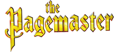 Pagemaster logo for Sega Genesis